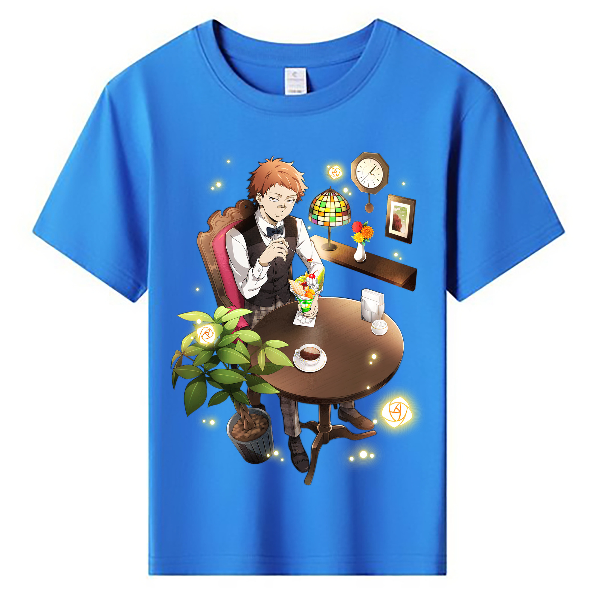 （画像用） 文豪ストレイドッグス Bungo Stray Dogs 綿100％キッズTシャツ（フロントプリント）